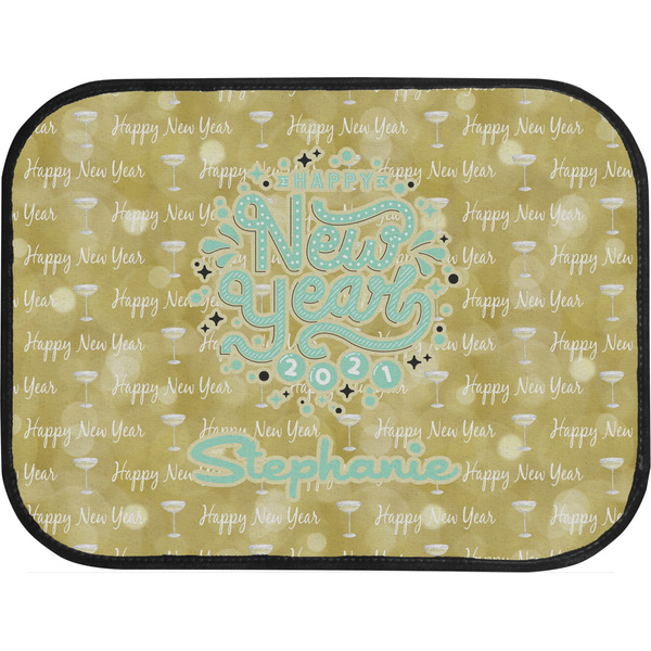 Happy New Year Back Seat Car Mat