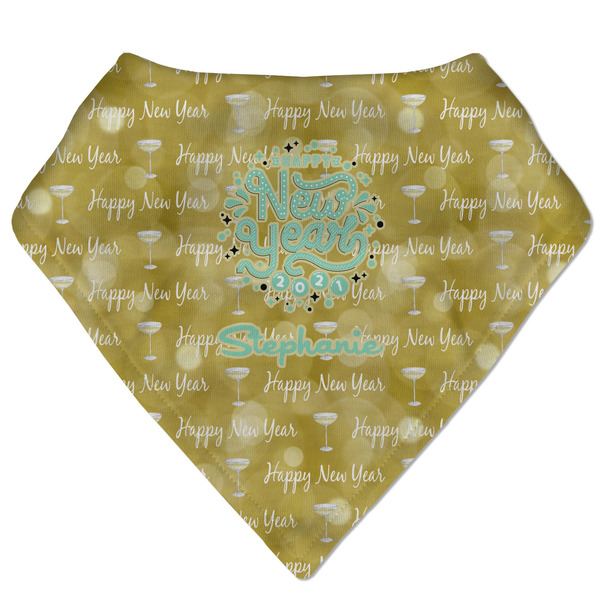 Custom Happy New Year Bandana Bib (Personalized)