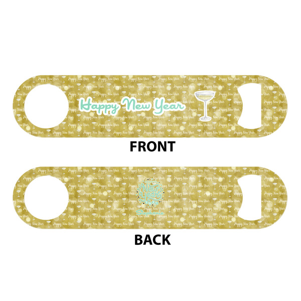 Happy New Year Bar Bottle Opener - White - Approval