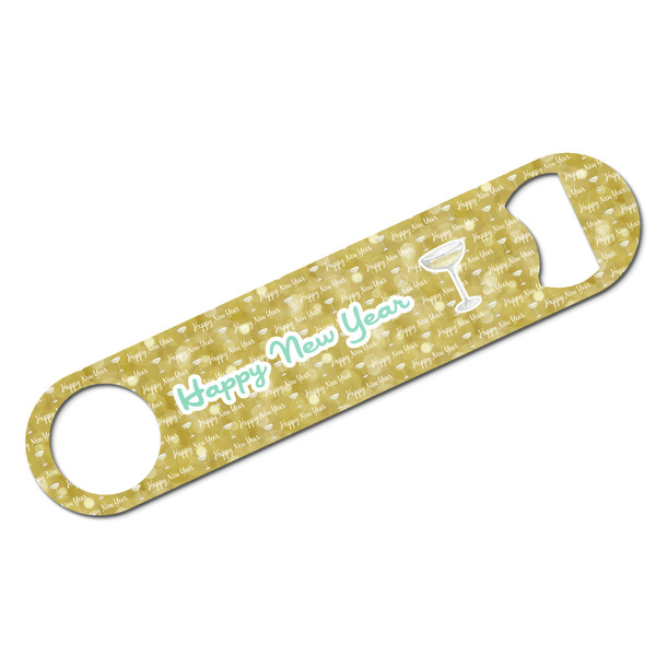 Custom Happy New Year Bar Bottle Opener w/ Name or Text