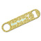 Happy New Year Bar Bottle Opener - White - Front