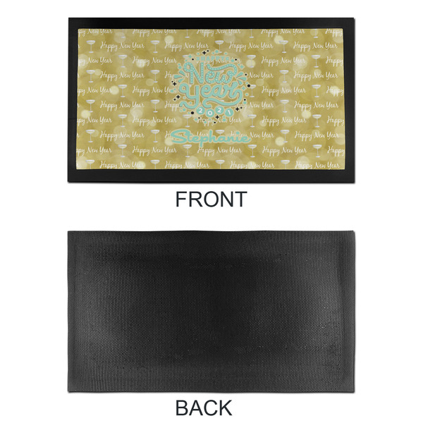 Happy New Year Bar Mat - Small - APPROVAL