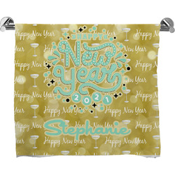 Happy New Year Bath Towel w/ Name or Text