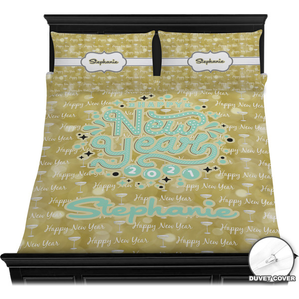 Happy New Year Bedding Set (Queen) - Duvet