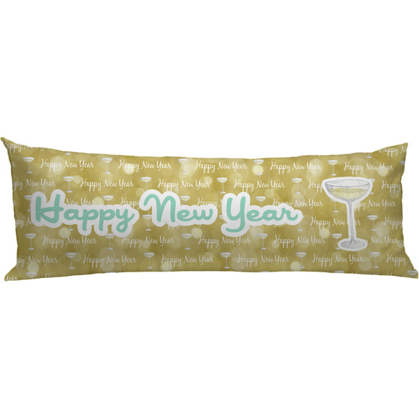 Custom Happy New Year Body Pillow Case (Personalized)