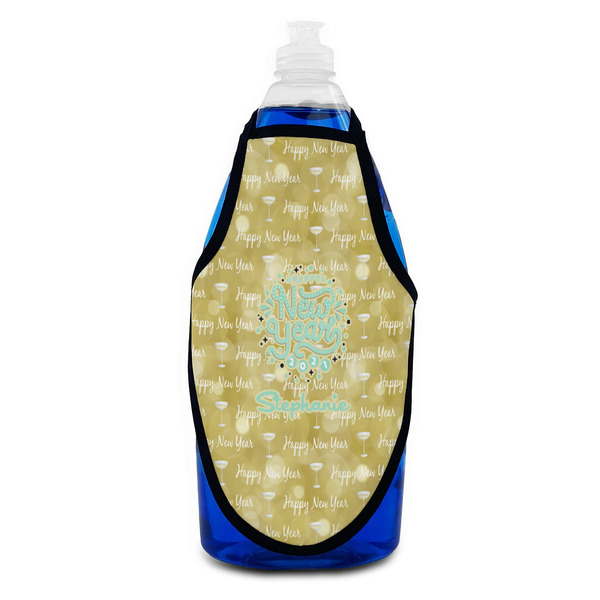 Happy New Year Bottle Apron - Soap - FRONT