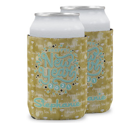 Happy New Year Can Cooler (12 oz) w/ Name or Text