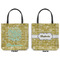 Happy New Year Canvas Tote - Front and Back