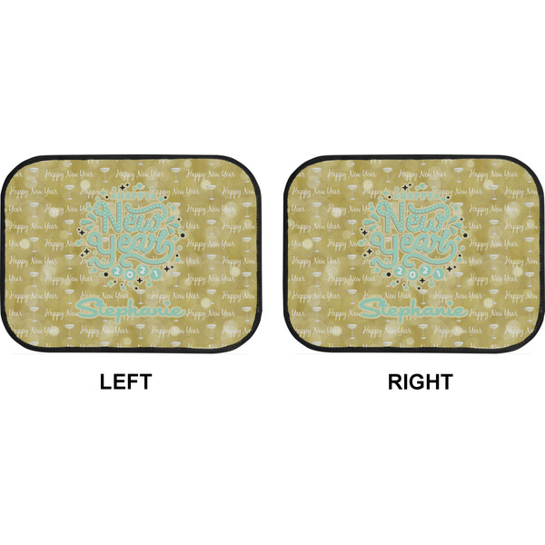 Happy New Year Car Floor Mats (Back Seat) (Approval)