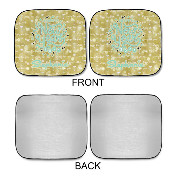 Happy New Year Car Sun Shades - APPROVAL