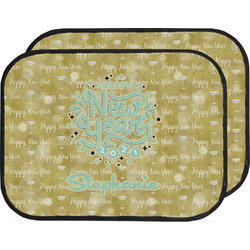 Happy New Year Car Floor Mats (Back Seat) w/ Name or Text