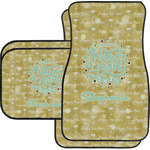 Happy New Year Car Floor Mats Set - 2 Front & 2 Back w/ Name or Text