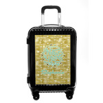 Happy New Year Carry On Hard Shell Suitcase w/ Name or Text