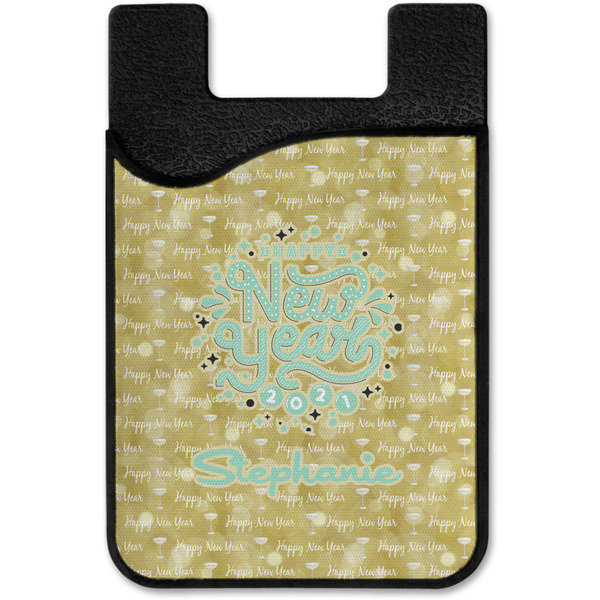 Happy New Year Cell Phone Credit Card Holder