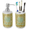 Happy New Year Ceramic Bathroom Accessories Set (Personalized)