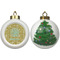 Happy New Year Ceramic Christmas Ornament - X-Mas Tree (APPROVAL)