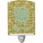 Happy New Year Ceramic Night Light w/ Name or Text