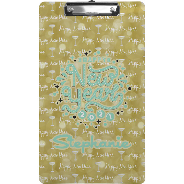 Custom Happy New Year Clipboard (Legal Size) w/ Name or Text