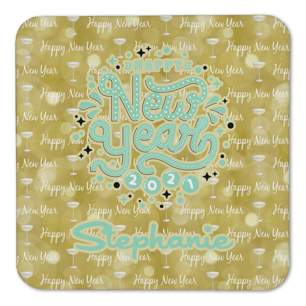 Happy New Year Coaster Set - FRONT (one)