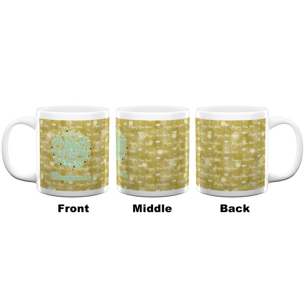 Happy New Year Coffee Mug - 20 oz - White APPROVAL