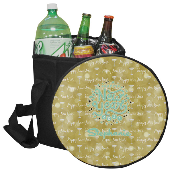 Custom Happy New Year Collapsible Cooler & Seat (Personalized)