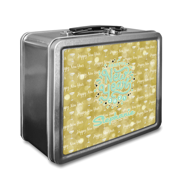 Custom Happy New Year Lunch Box w/ Name or Text