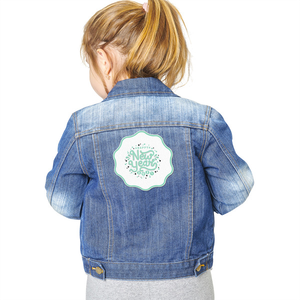 Happy New Year Custom Shape Iron On Patches - XXL - Single - Approval