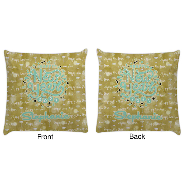 Happy New Year Decorative Pillow Case - Approval