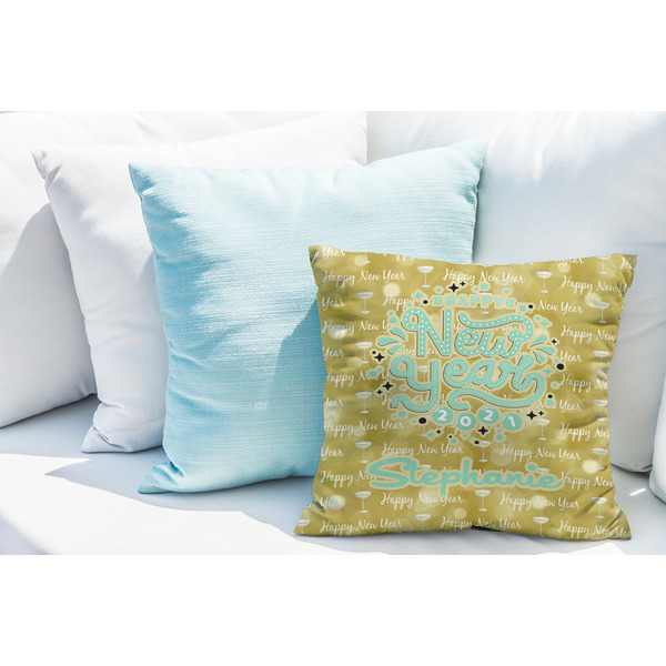 Happy New Year Decorative Pillow Case - LIFESTYLE 2