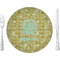 Happy New Year 10" Glass Lunch / Dinner Plates - Single or Set (Personalized)