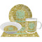 Happy New Year Dinner Set - 4 Pc (Personalized)