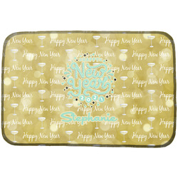 Happy New Year Dish Drying Mat w/ Name or Text