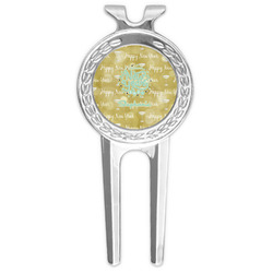 Happy New Year Golf Divot Tool & Ball Marker (Personalized)