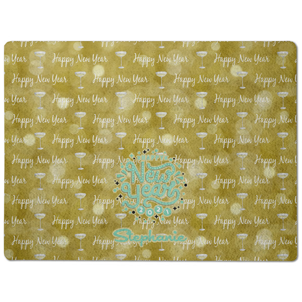 Happy New Year Dog Food Mat - Medium without bowls