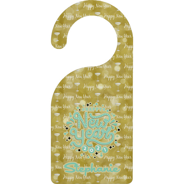 Custom Happy New Year Door Hanger w/ Name or Text