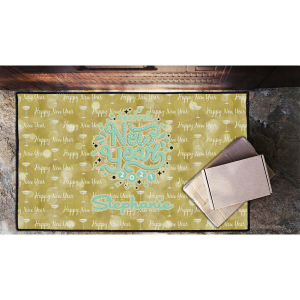 Happy New Year Door Mat - LIFESTYLE (Lrg)