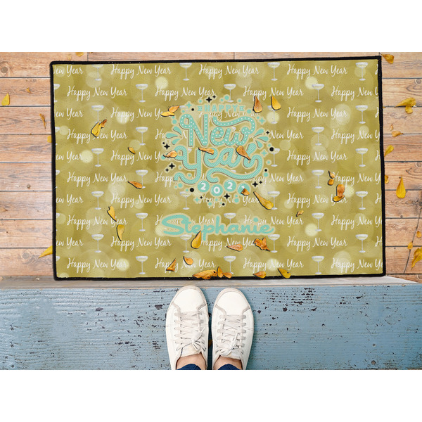 Happy New Year Door Mat - LIFESTYLE (Med)