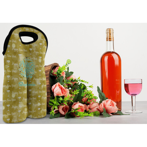 Happy New Year Double Wine Tote - LIFESTYLE (new)