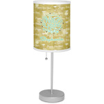 Happy New Year Lamp with Drum Shade