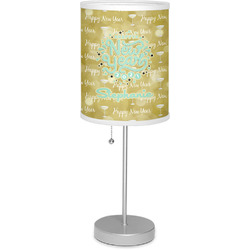 Happy New Year 7" Drum Lamp with Shade Linen (Personalized)