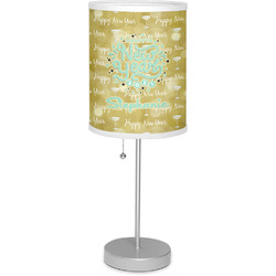 Happy New Year Lamp with Drum Shade