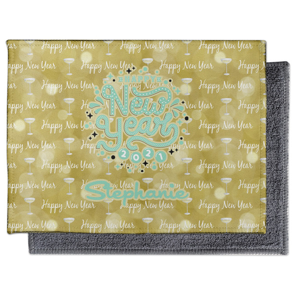 Happy New Year Electronic Screen Wipe - Flat
