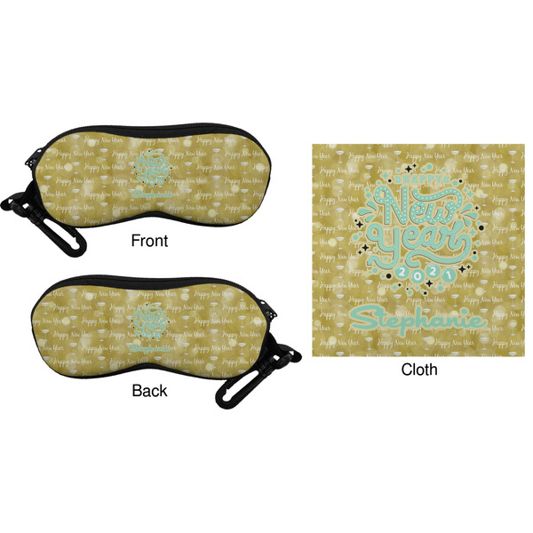 Happy New Year Eyeglass Case & Cloth (Approval)