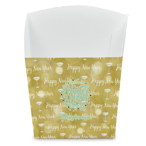 Custom Happy New Year French Fry Favor Boxes (Personalized)