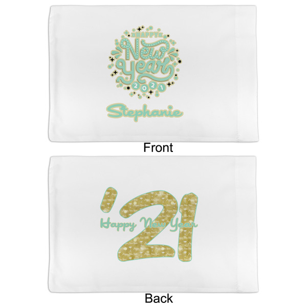 Happy New Year Full Pillow Case - APPROVAL (partial print)