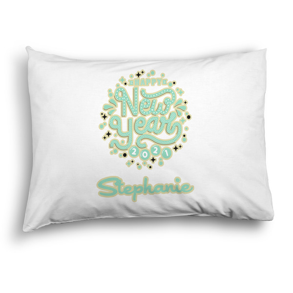 Custom Happy New Year Pillow Case - Standard - Graphic (Personalized)