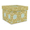 Happy New Year Gift Box with Lid - Canvas Wrapped - Large (Personalized)