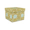 Happy New Year Gift Boxes with Lid - Canvas Wrapped - Small - Front/Main