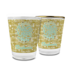 Happy New Year Glass Shot Glass - 1.5 oz (Personalized)