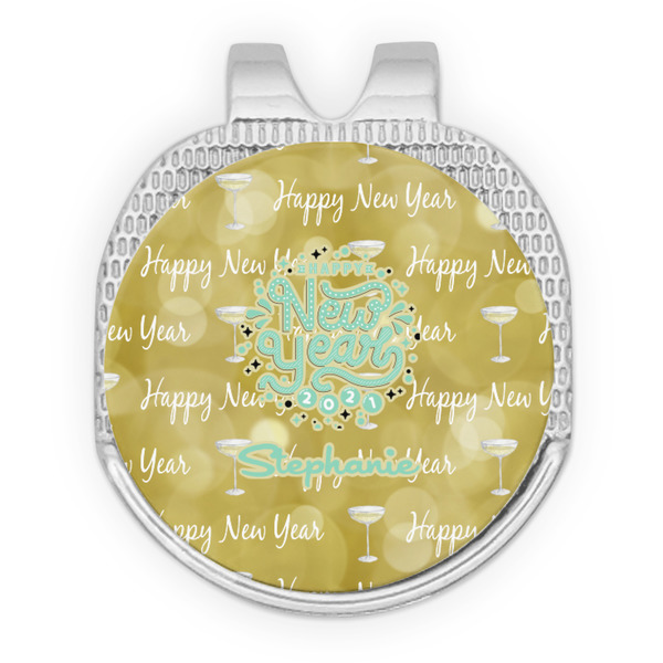 Happy New Year Golf Ball Hat Clip Marker - Apvl